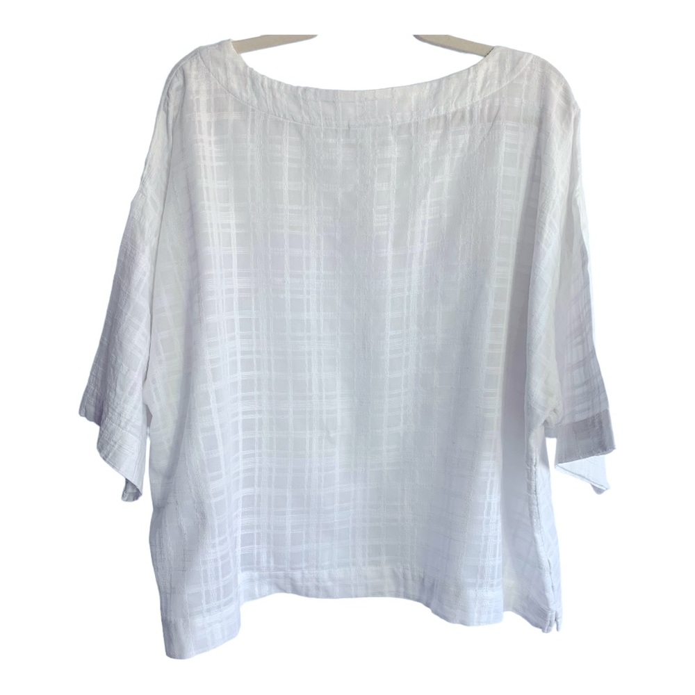 Purejill White Top Sz M - Picture 3 of 4